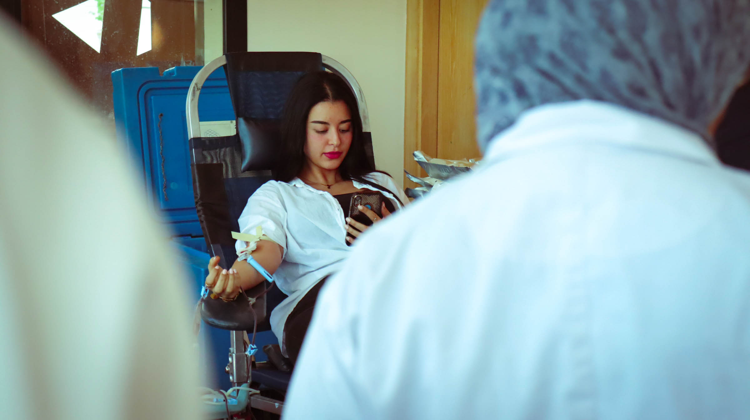 Blood donation campaign