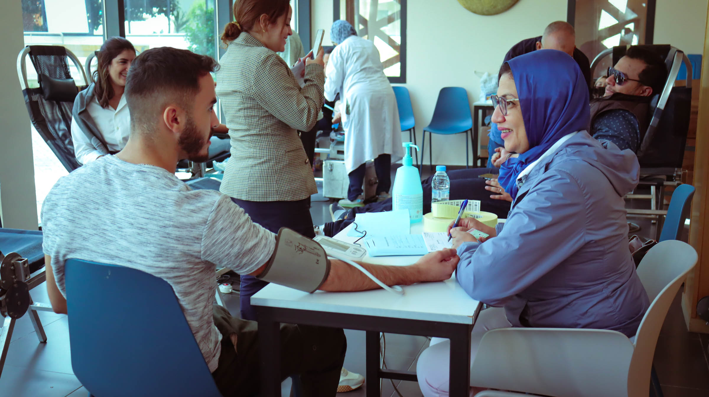 Blood donation campaign